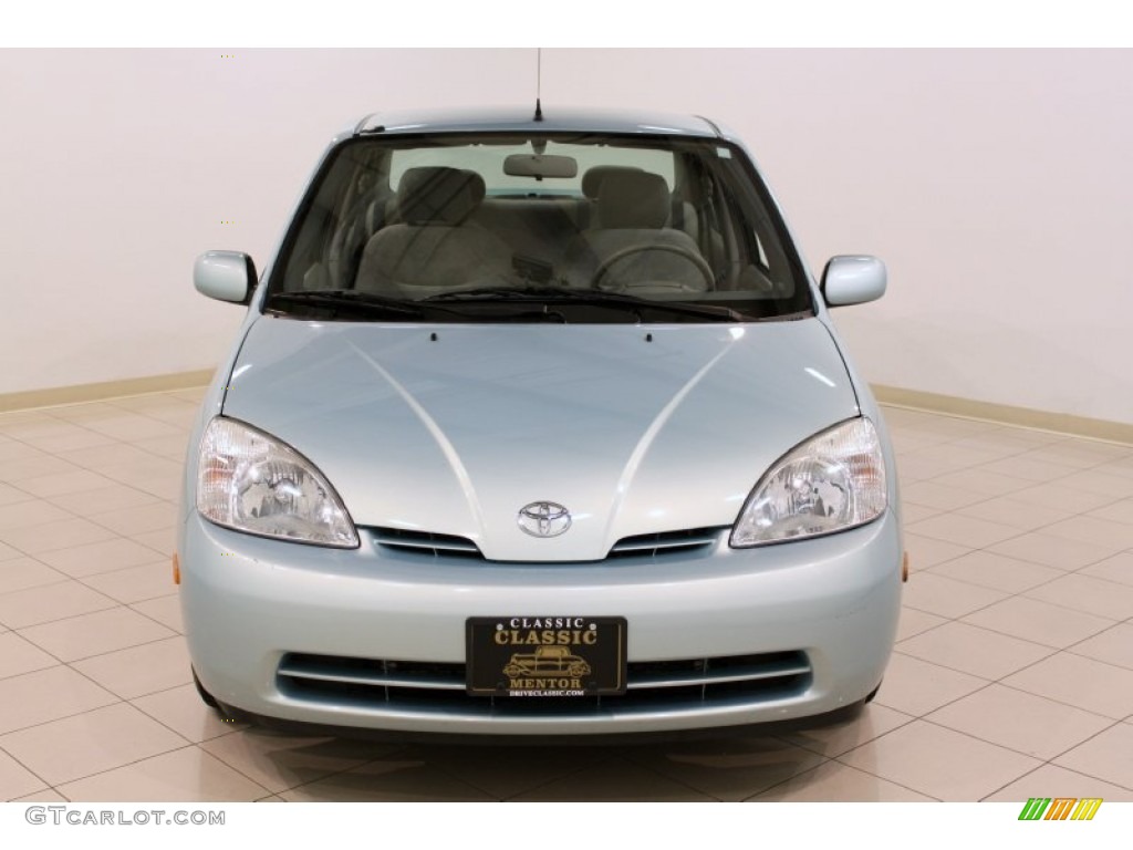 2003 Prius Hybrid - Aqua Ice Opalescent / Amethyst photo #3