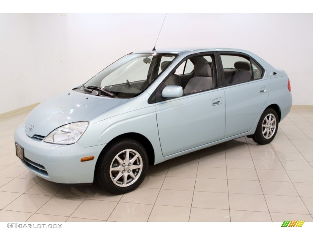 2003 Prius Hybrid - Aqua Ice Opalescent / Amethyst photo #4