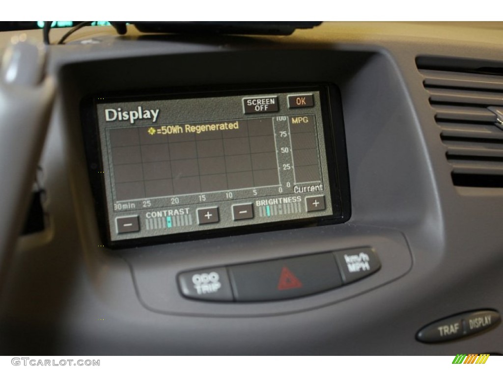 2003 Prius Hybrid - Aqua Ice Opalescent / Amethyst photo #19