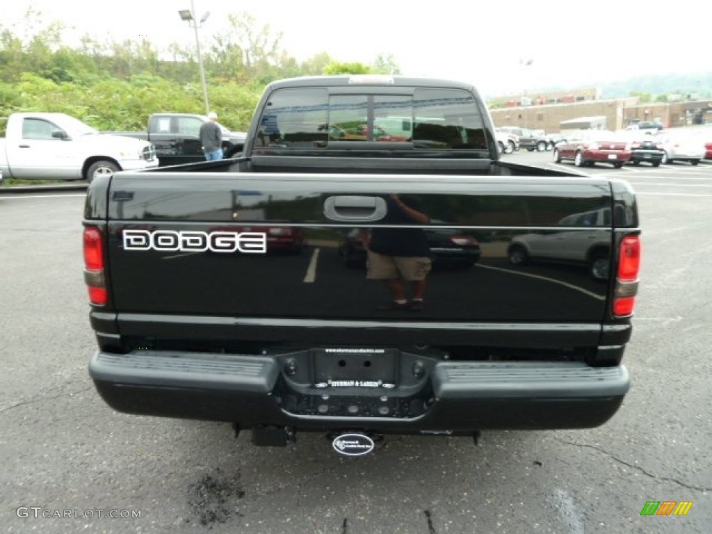 2000 Ram 1500 Sport Extended Cab - Black / Agate photo #3