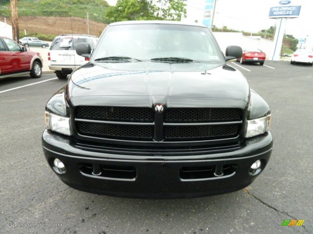 2000 Ram 1500 Sport Extended Cab - Black / Agate photo #6