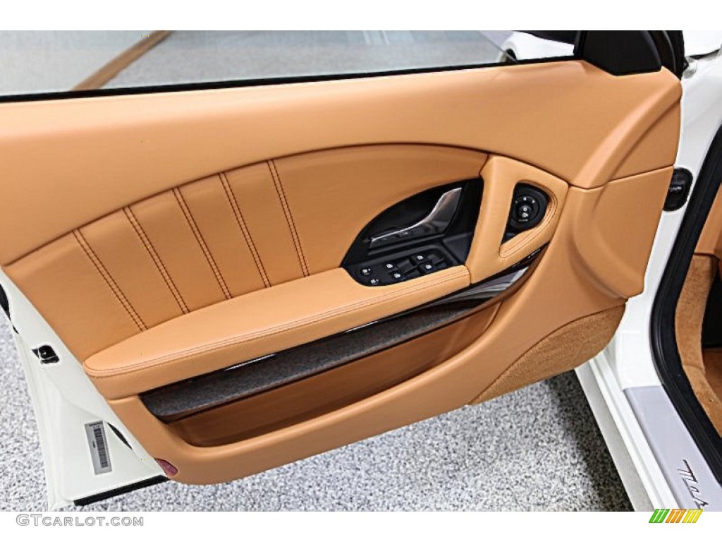 2011 Maserati Quattroporte S Cuoio Door Panel Photo #53903525