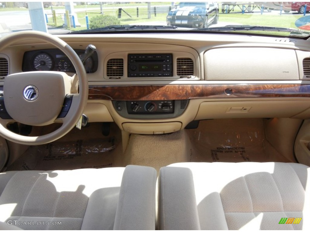 2006 Mercury Grand Marquis GS Light Camel Dashboard Photo #53903600