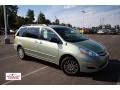 Silver Pine Mica 2009 Toyota Sienna LE AWD