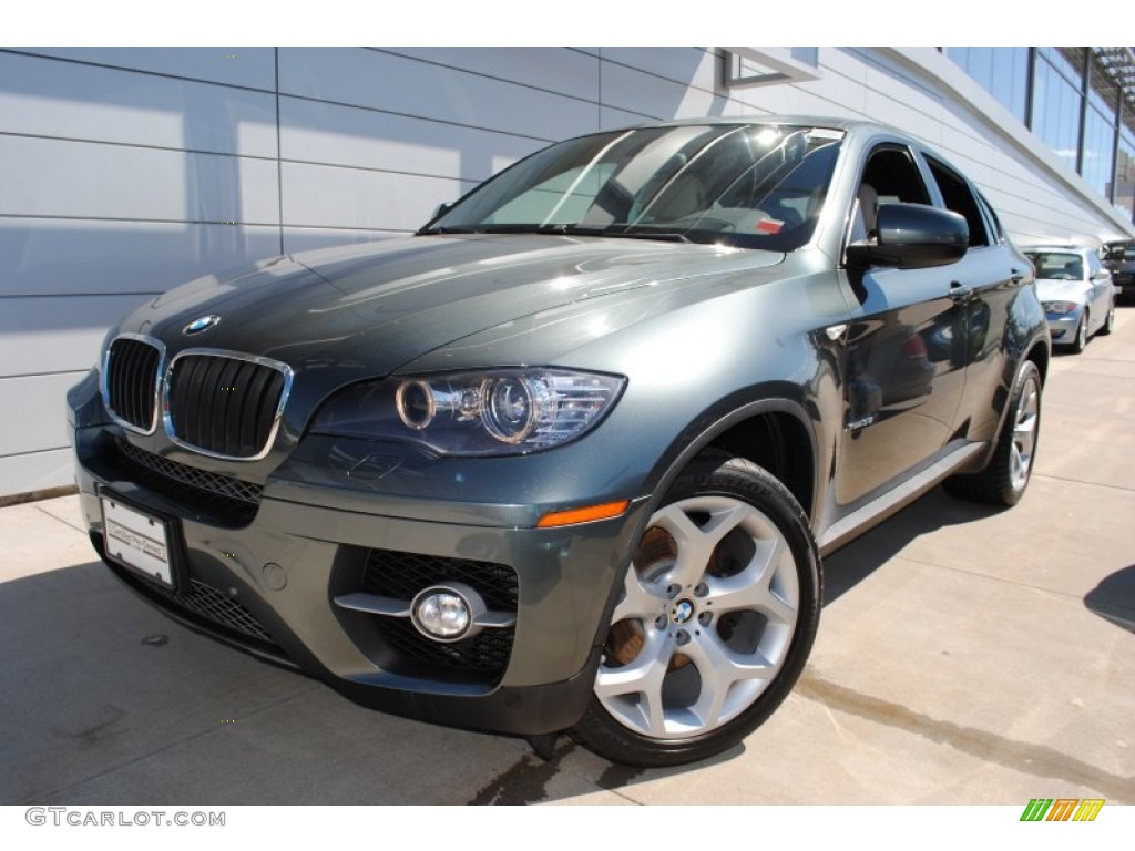 2008 X6 xDrive35i - Tasman Green Metallic / Oyster photo #1