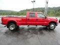 2005 Red Ford F350 Super Duty Lariat Crew Cab 4x4 Dually  photo #6