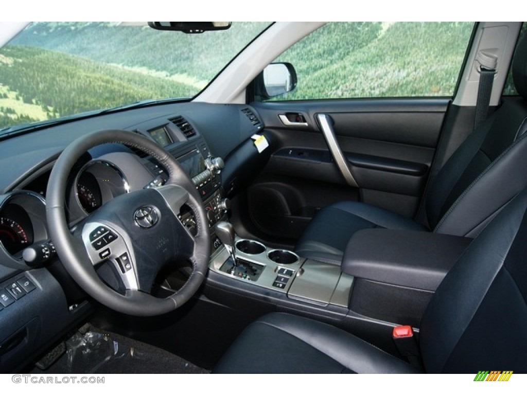 Ash Interior 2012 Toyota Highlander SE 4WD Photo #53907415