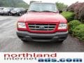 2003 Bright Red Ford Ranger XL SuperCab  photo #3