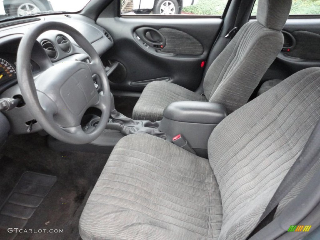 Graphite Interior 1997 Pontiac Grand Am SE Sedan Photo #53907481