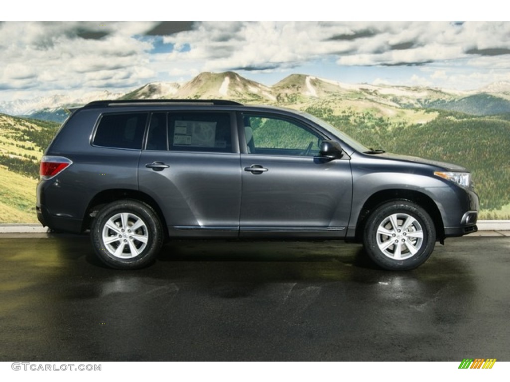 2012 Highlander V6 4WD - Magnetic Gray Metallic / Ash photo #2