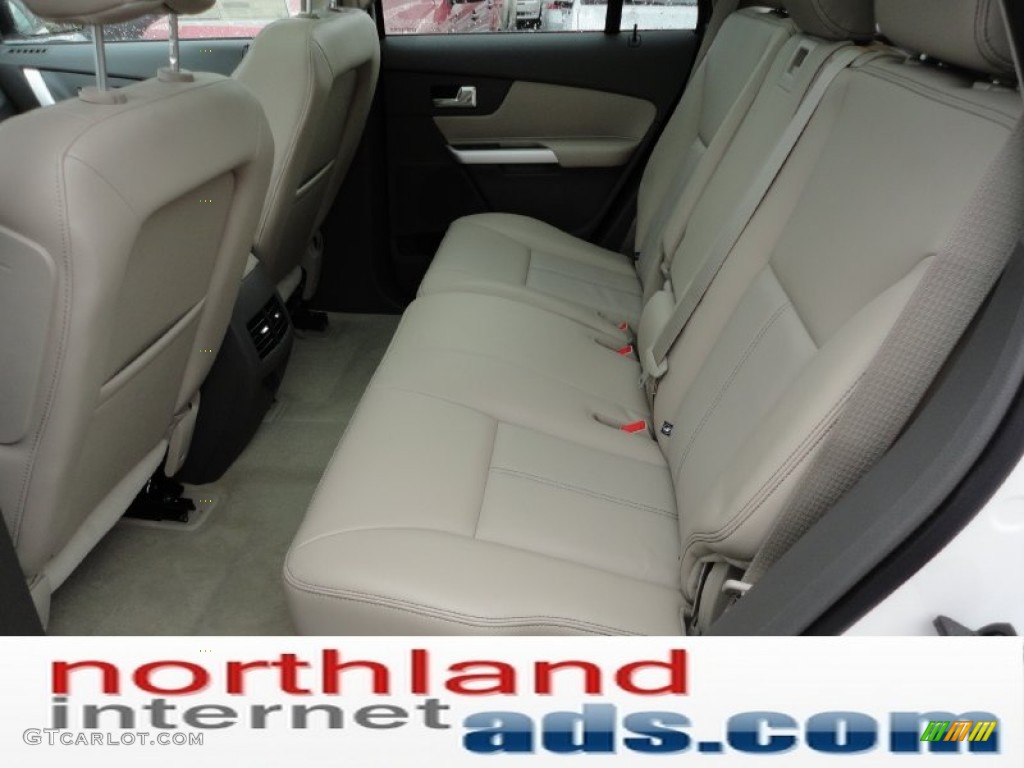 2012 Edge SEL AWD - White Platinum Metallic Tri-Coat / Medium Light Stone photo #15