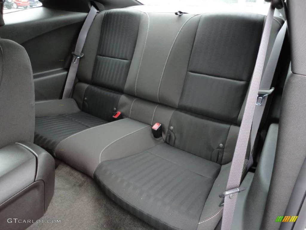 Black Interior 2012 Chevrolet Camaro LS Coupe Photo #53908234