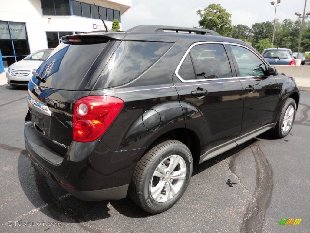 Black Granite Metallic 2012 Chevrolet Equinox LT AWD Exterior Photo #53908366