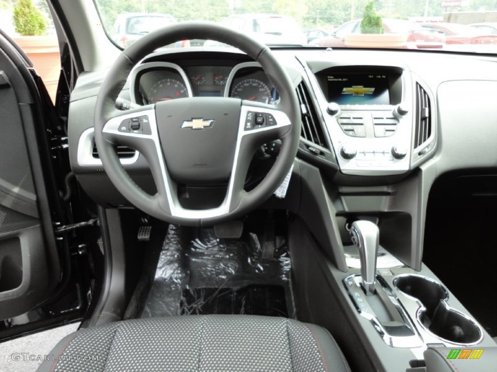 2012 Chevrolet Equinox LT AWD Jet Black Dashboard Photo #53908402
