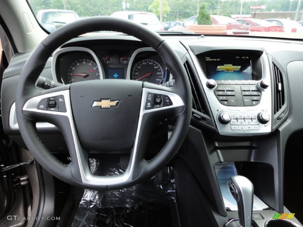2012 Chevrolet Equinox LT AWD Jet Black Dashboard Photo #53908579
