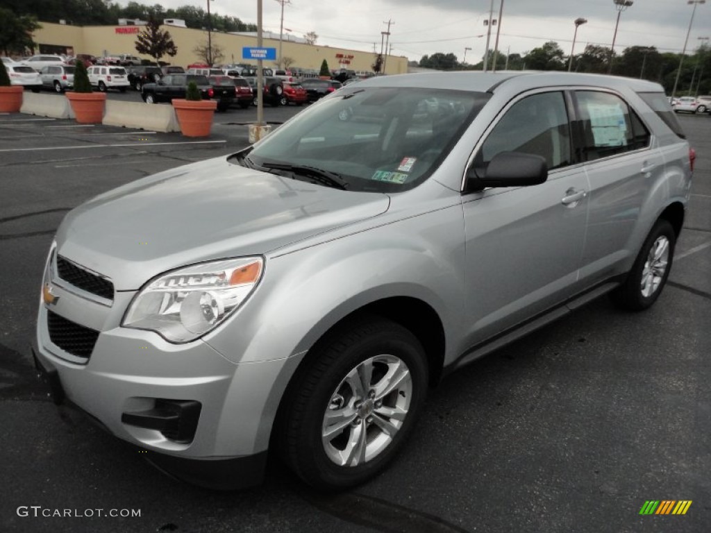 Silver Ice Metallic 2012 Chevrolet Equinox LS Exterior Photo #53908684