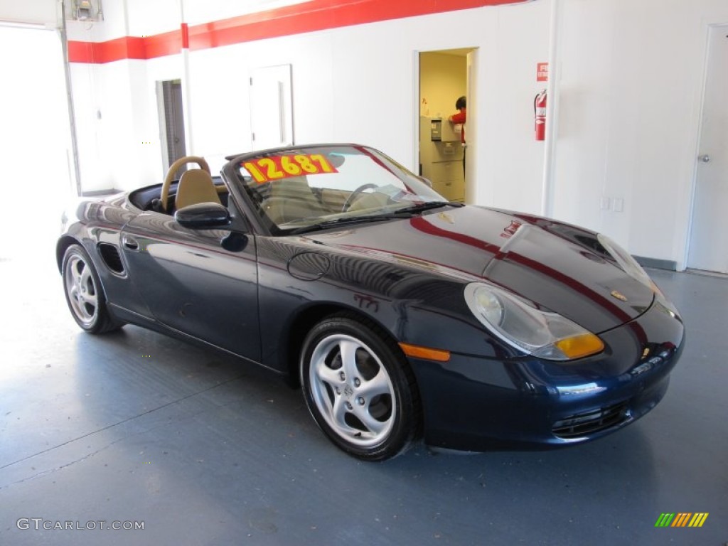 Ocean Blue Metallic 1999 Porsche Boxster Standard Boxster Model Exterior Photo #53908900