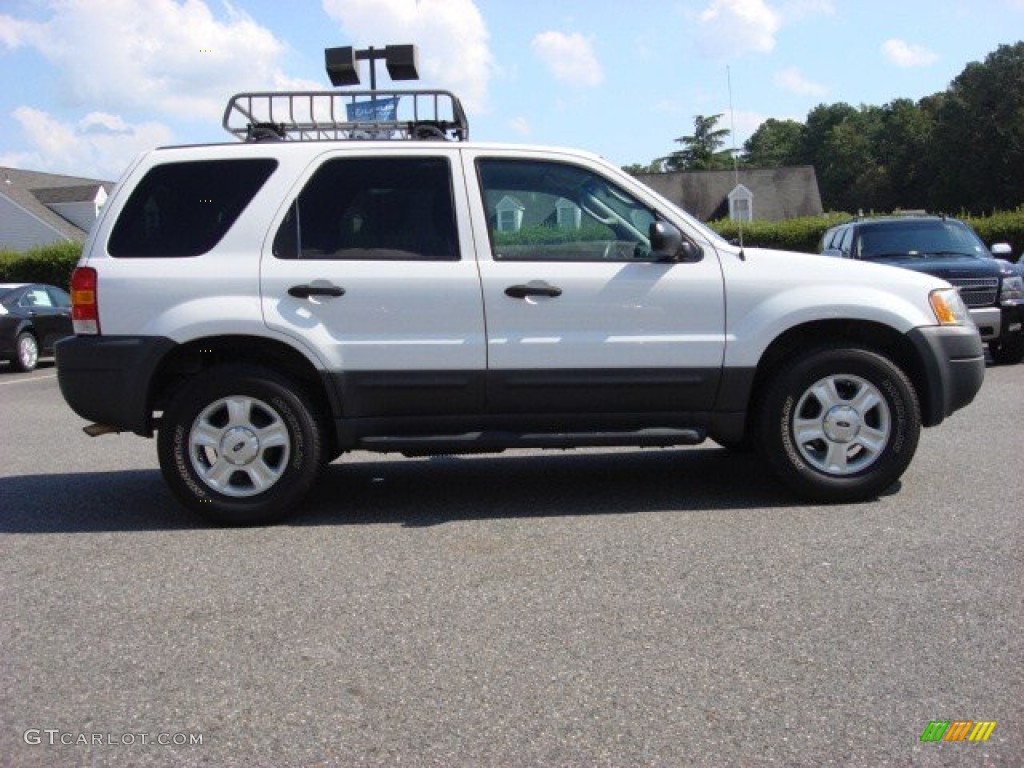 2004 Escape XLT V6 4WD - Oxford White / Medium/Dark Flint photo #3