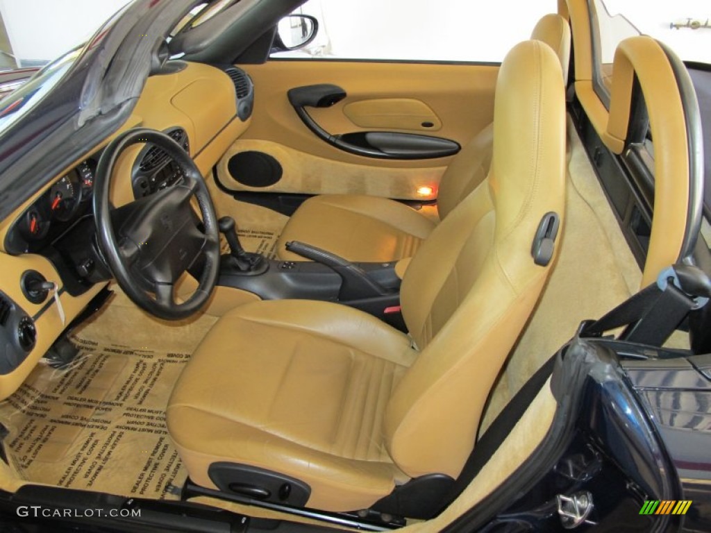 Savanna Beige Interior 1999 Porsche Boxster Standard Boxster Model Photo #53908963