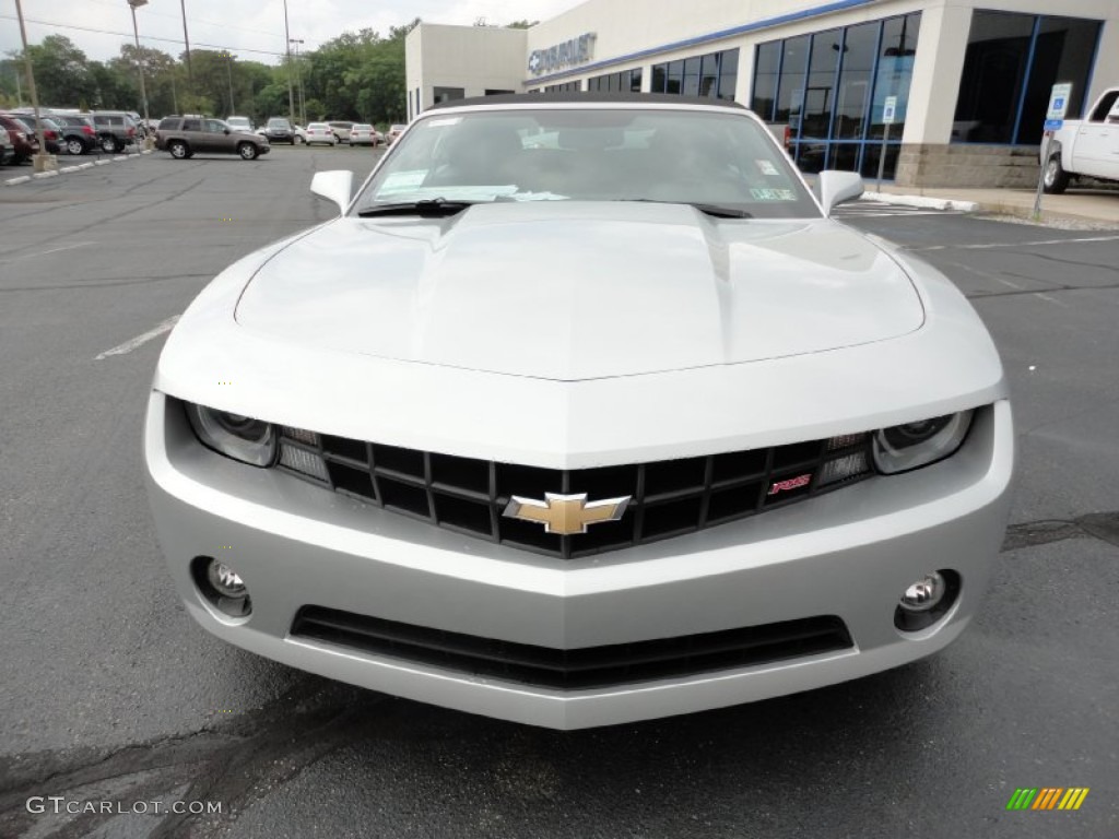 Silver Ice Metallic 2012 Chevrolet Camaro LT/RS Convertible Exterior Photo #53909032