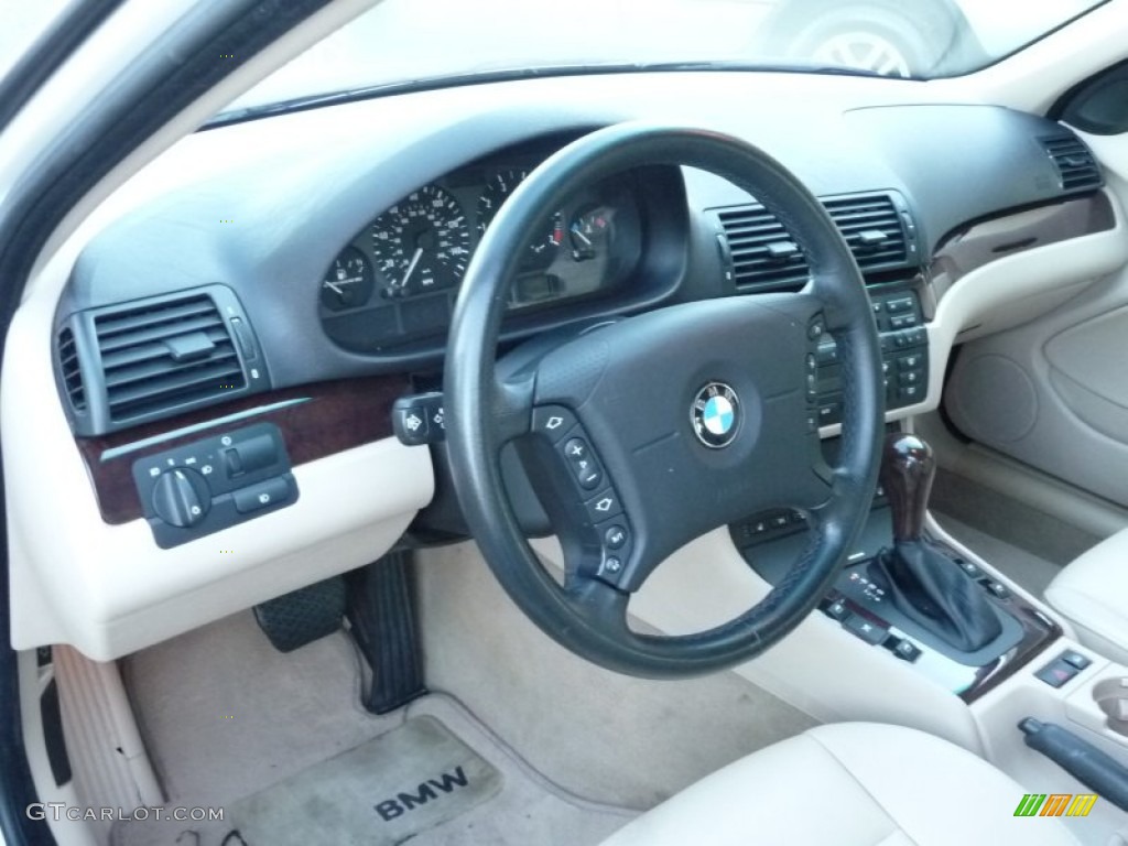 2005 3 Series 325xi Sedan - Alpine White / Sand photo #5
