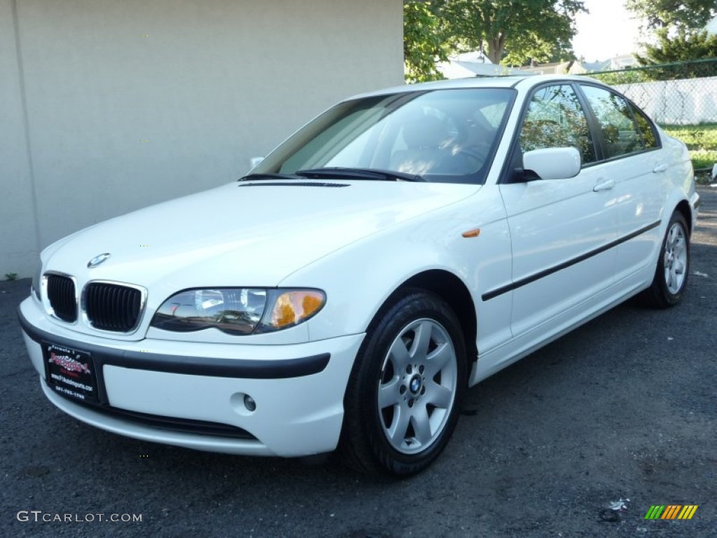 2005 3 Series 325xi Sedan - Alpine White / Sand photo #7