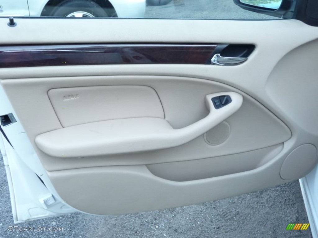 2005 3 Series 325xi Sedan - Alpine White / Sand photo #11