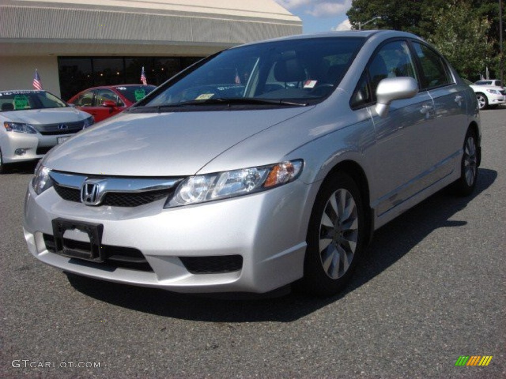 Alabaster Silver Metallic 2011 Honda Civic EX-L Sedan Exterior Photo #53909557
