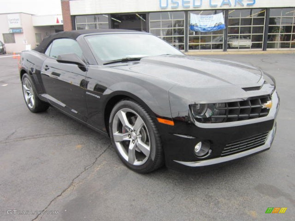 Black 2011 Chevrolet Camaro SS/RS Convertible Exterior Photo #53910346