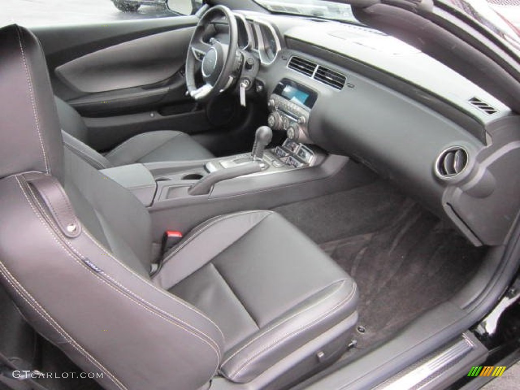 Black Interior 2011 Chevrolet Camaro SS/RS Convertible Photo #53910442