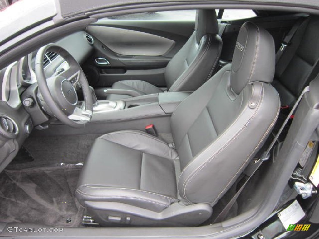 Black Interior 2011 Chevrolet Camaro SS/RS Convertible Photo #53910475
