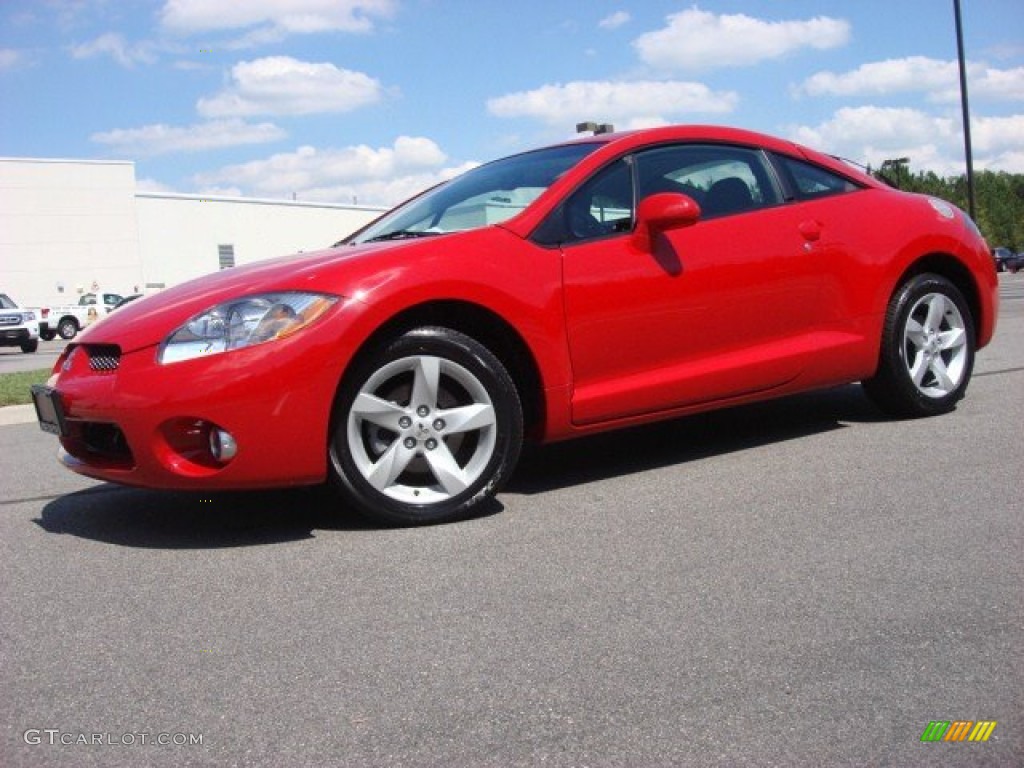 Pure Red 2007 Mitsubishi Eclipse GT Coupe Exterior Photo #53911075