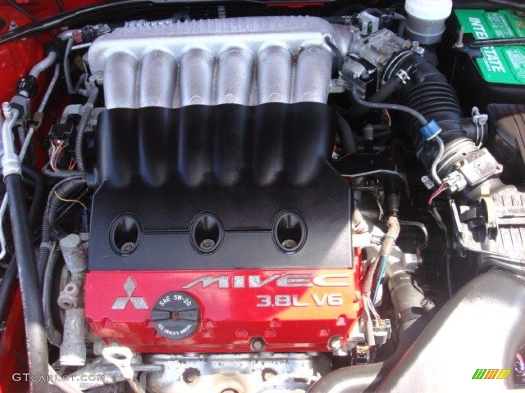 2007 Mitsubishi Eclipse GT Coupe 3.8 Liter SOHC 24-Valve MIVEC V6 Engine Photo #53911273