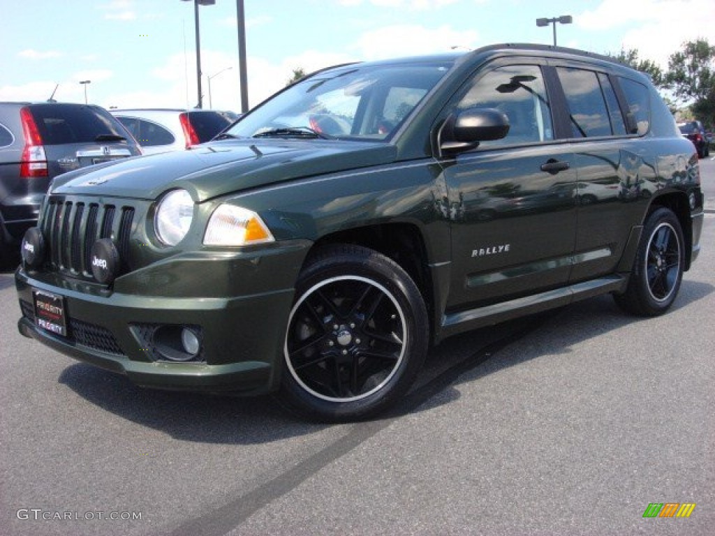 Jeep Green Metallic 2007 Jeep Compass RALLYE Sport 4x4 Exterior Photo #53911549