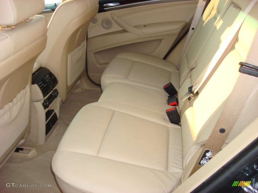 2007 X5 3.0si - Deep Green Metallic / Sand Beige photo #9