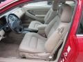 2002 San Marino Red Honda Accord EX V6 Coupe  photo #15