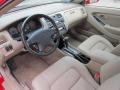 2002 San Marino Red Honda Accord EX V6 Coupe  photo #16