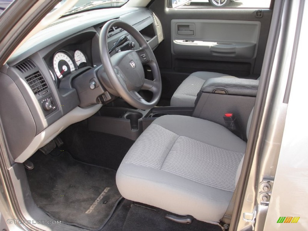 Dark Slate Gray/Medium Slate Gray Interior 2011 Dodge Dakota Big Horn Crew Cab 4x4 Photo #53912398