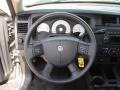 Dark Slate Gray/Medium Slate Gray 2011 Dodge Dakota Big Horn Crew Cab 4x4 Steering Wheel