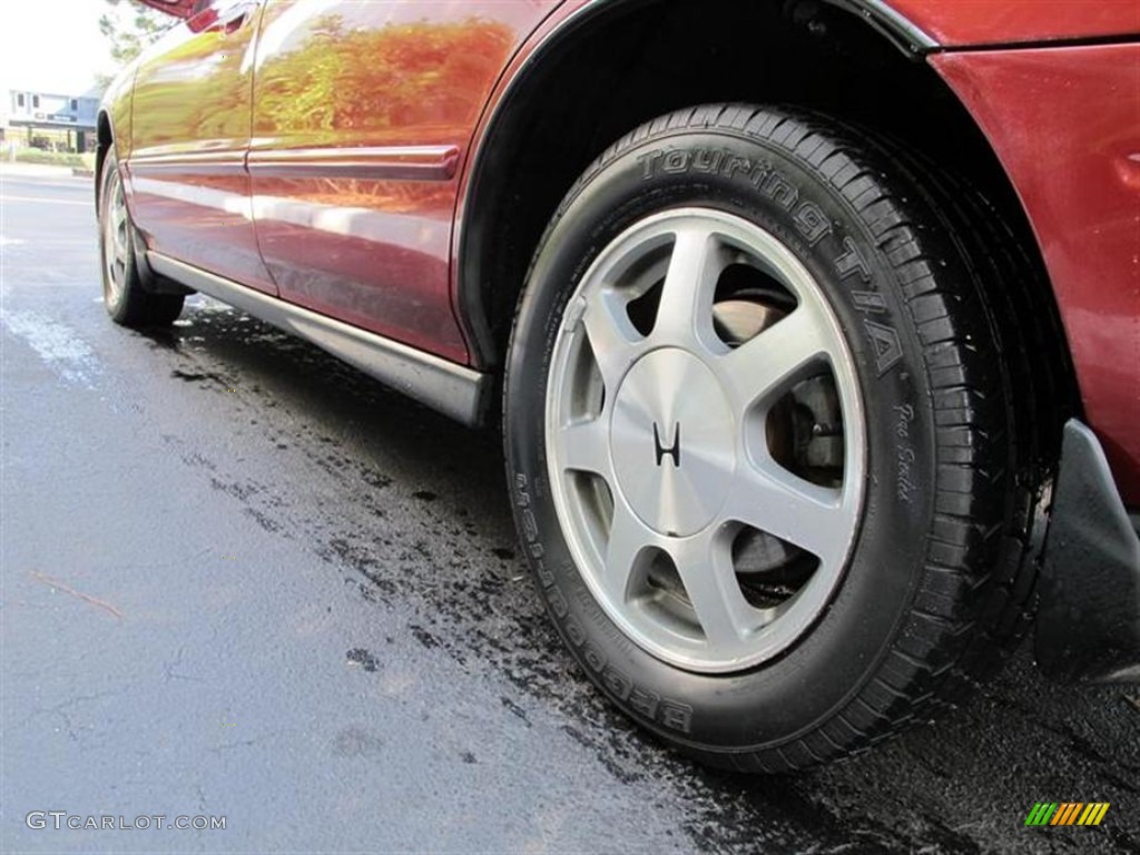 1995 Accord EX Sedan - Bordeaux Red Pearl / Gray photo #6