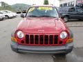 2006 Blaze Red Jeep Liberty Sport 4x4  photo #3