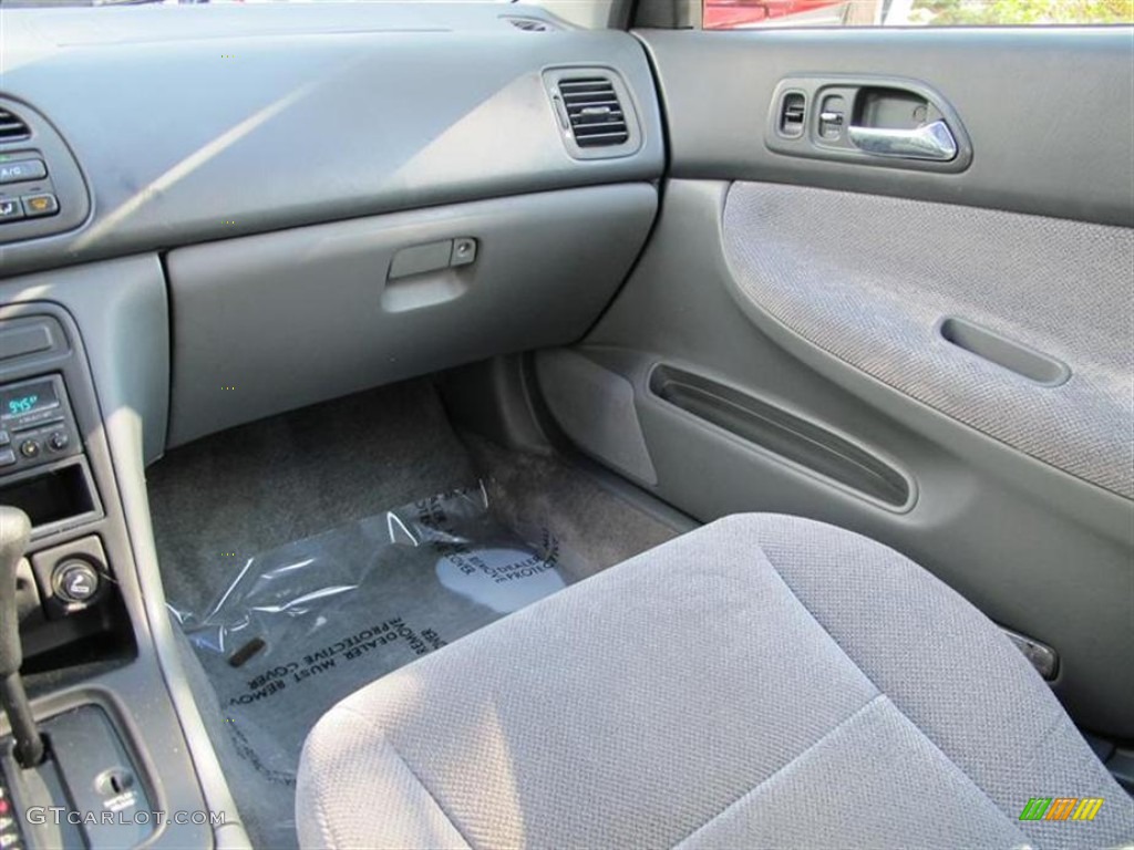 1995 Accord EX Sedan - Bordeaux Red Pearl / Gray photo #13