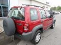 2006 Blaze Red Jeep Liberty Sport 4x4  photo #8