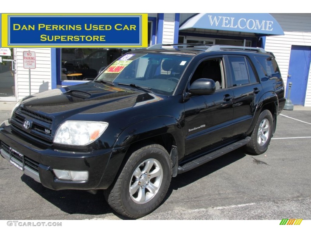 2004 4Runner Sport Edition 4x4 - Black / Dark Charcoal photo #1