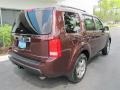 2009 Dark Cherry Pearl Honda Pilot EX-L  photo #3