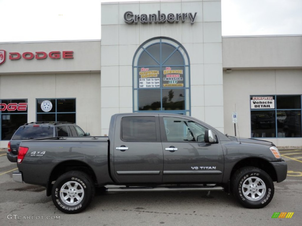 Smoke Gray Nissan Titan