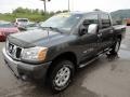 2005 Smoke Gray Nissan Titan LE Crew Cab 4x4  photo #4