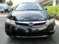 2008 Nighthawk Black Pearl Honda Civic EX-L Sedan  photo #8