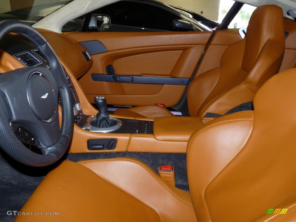 Kestrel Tan Interior 2006 Aston Martin V8 Vantage Coupe Photo #53913745