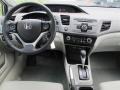 2012 Alabaster Silver Metallic Honda Civic EX-L Sedan  photo #4